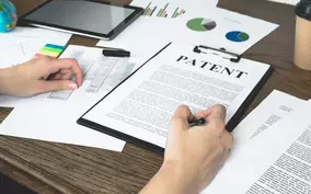 Patent document and business planning materials